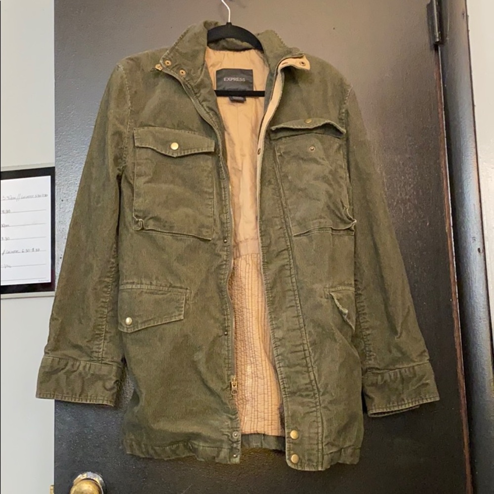 Green Corduroy Jacket